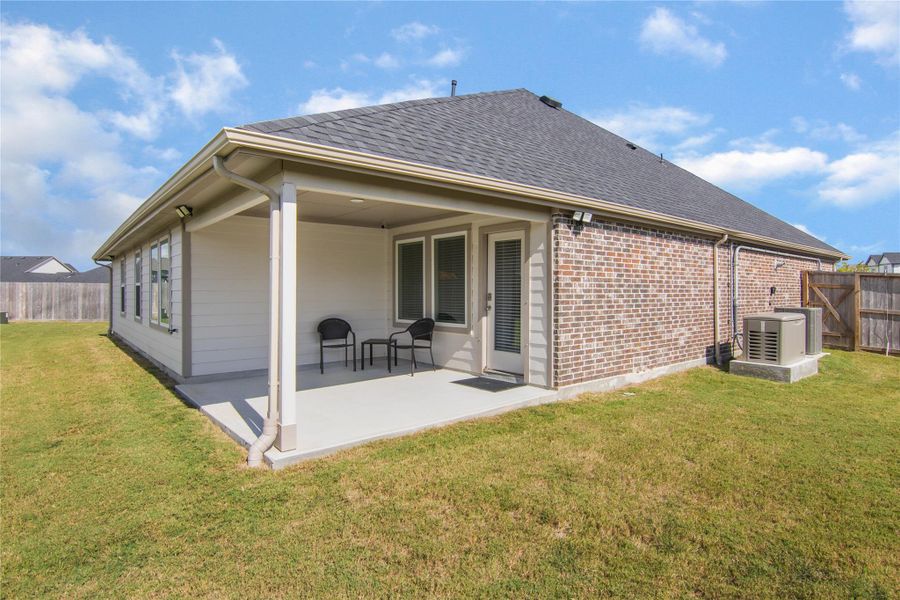Oversized Backyard with Covered Patio