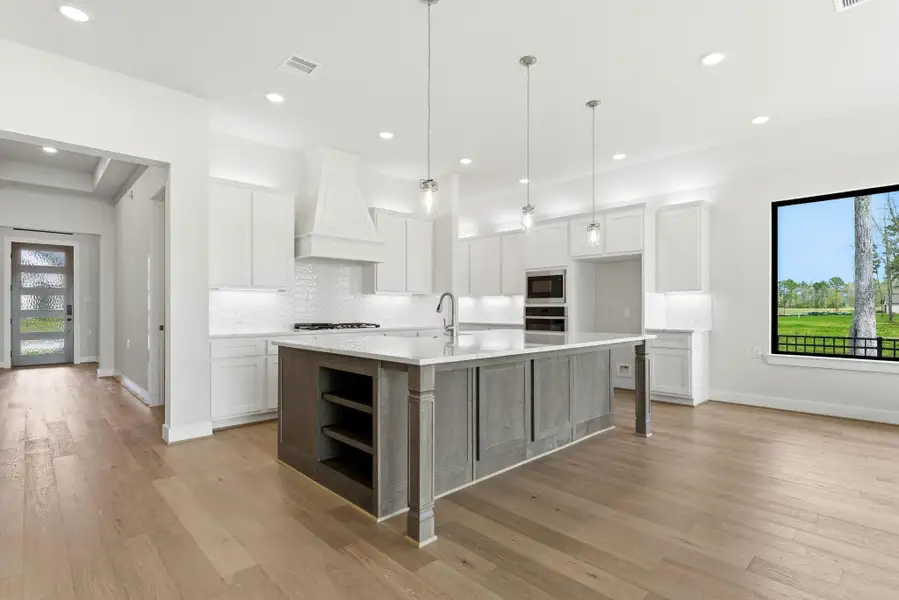 Furnished interior view inside a new home in The Highlands, Porter (Image 10).