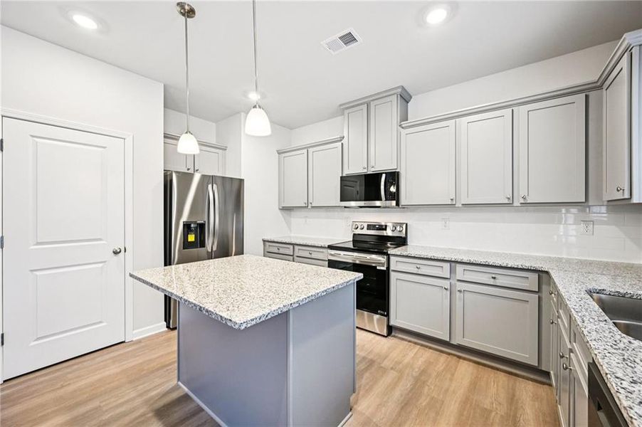 Furnished interior view inside a new home in The Hills at Cedar Creek, Winder (Image 23). Furnished interior view inside a new home in The Hills at Cedar Creek, Winder (Image 23).