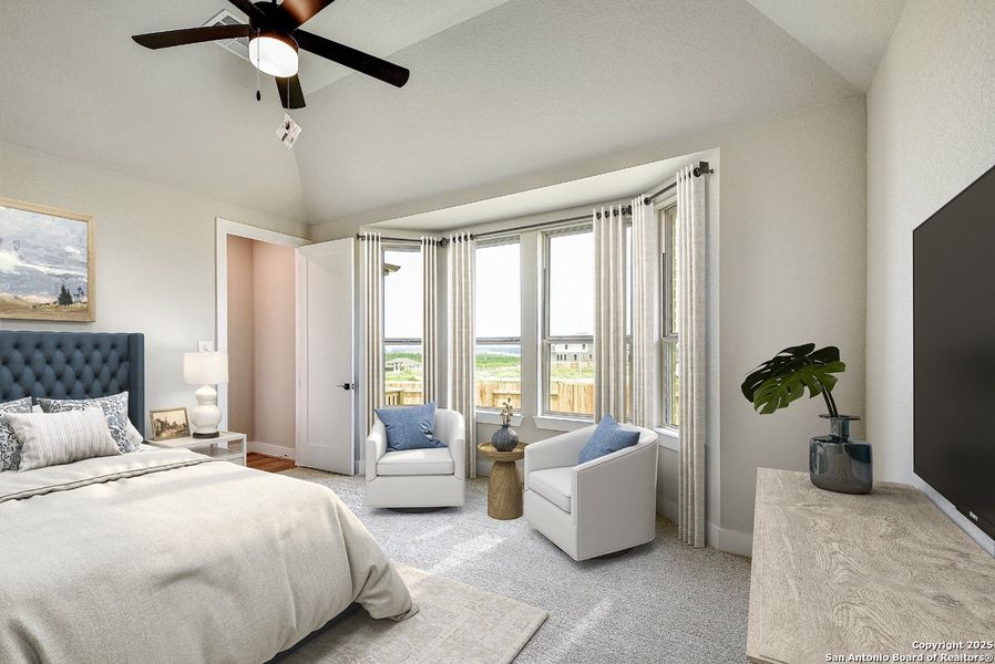 Furnished interior view inside a new home in Homestead, Schertz (Image 5). Furnished interior view inside a new home in Homestead, Schertz (Image 5).