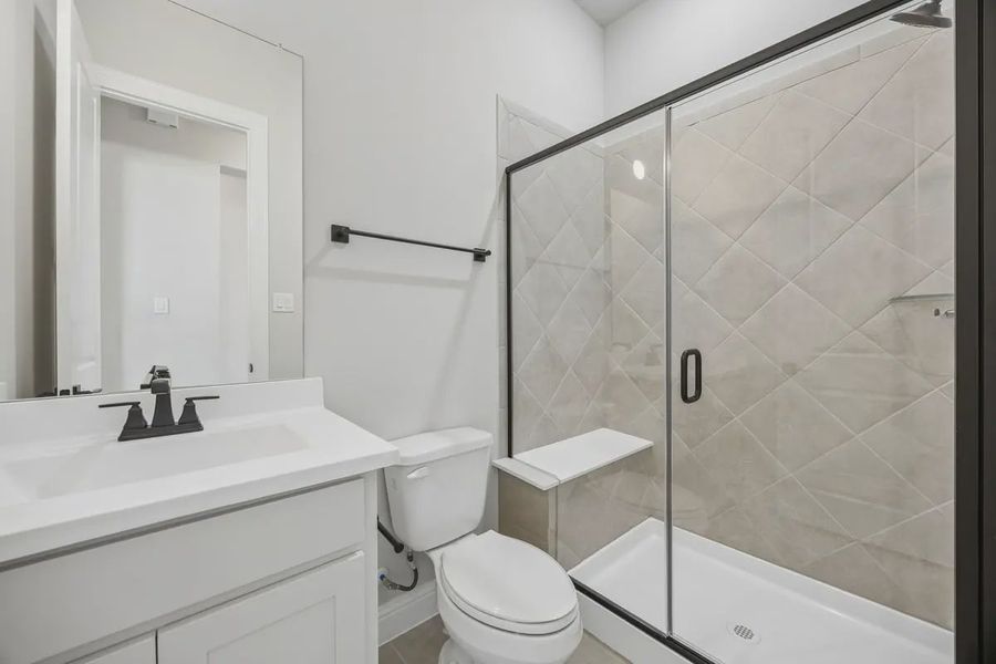 Furnished interior view inside a new home in Lakeview Heights, Azle (Image 5).