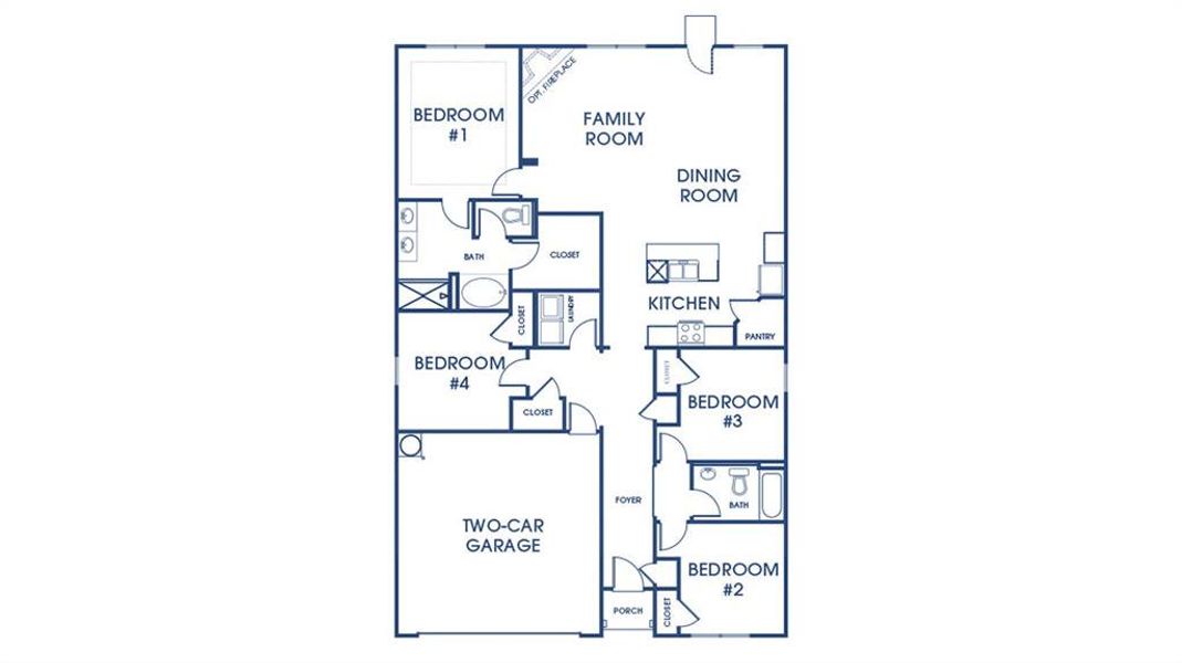 2D floor plan layout of this home in Twin Lakes, Hoschton, GA (Image 2). 2D floor plan layout of this home in Twin Lakes, Hoschton, GA (Image 2).
