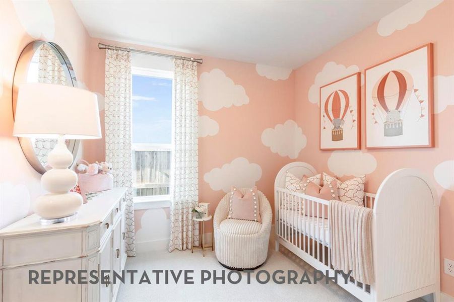 Furnished interior view inside a new home in Sonoma Verde, McLendon-Chisholm (Image 38).