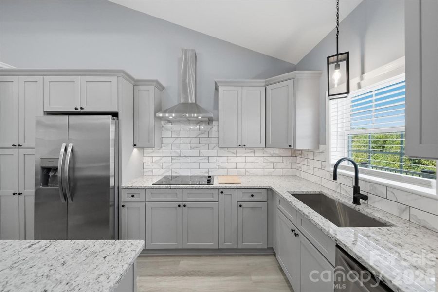 Furnished interior view inside a new home in , Lenoir (Image 9).