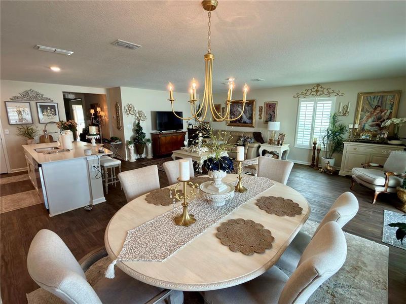 Furnished interior view inside a new home in Sawmill Branch Express, Palm Coast (Image 15).