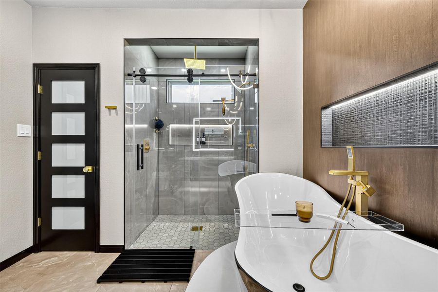 Furnished interior view inside a new home in Anderson Lakes, Houston (Image 33). Furnished interior view inside a new home in Anderson Lakes, Houston (Image 33).