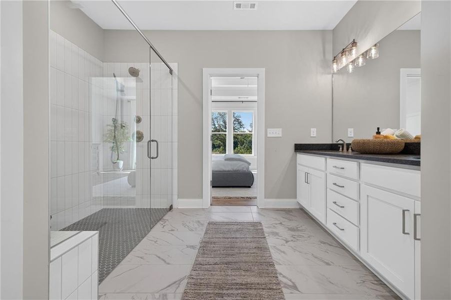 Furnished interior view inside a new home in , Jefferson (Image 27).
