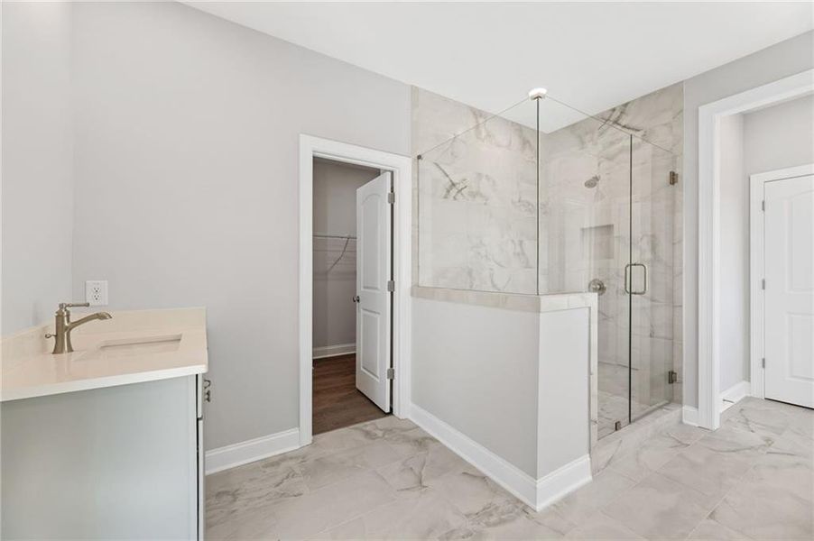 Furnished interior view inside a new home in Ashbury Commons, Powder Springs (Image 15).