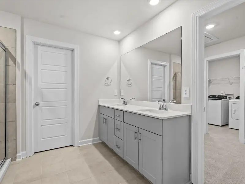 Furnished interior view inside a new home in Chatham Forest, Duncan (Image 7).