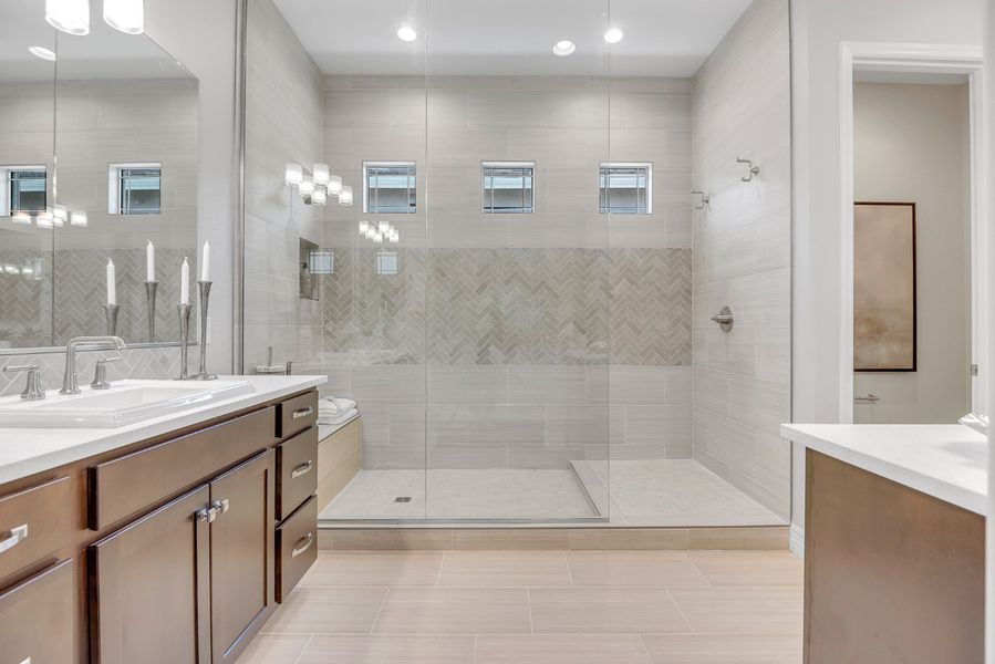 Furnished interior view inside a new home in Palo Verde at North Creek, Queen Creek (Image 31).
