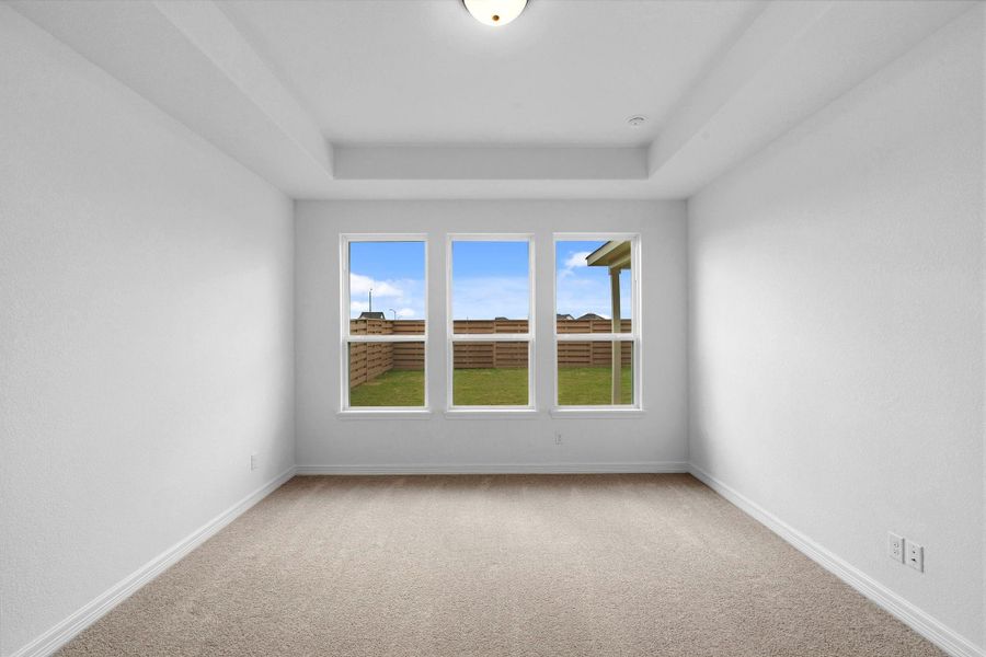Spacious, unfurnished interior of a new home in Austin Point, Richmond (Image 20).