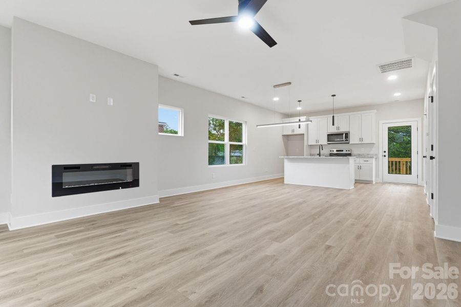 Spacious, unfurnished interior of a new home in , Albemarle (Image 10).