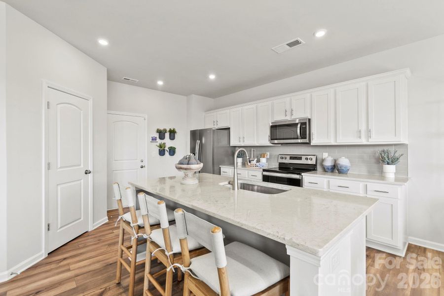Furnished interior view inside a new home in The Meadows at Asbury Ridge, York (Image 11). Furnished interior view inside a new home in The Meadows at Asbury Ridge, York (Image 11).
