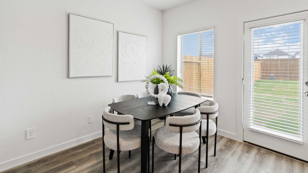Furnished interior view inside a new home in Grand West, Houston (Image 3).