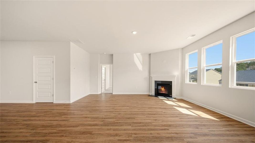 Spacious, unfurnished interior of a new home in Preserve at Dove Creek, Statham (Image 24). Spacious, unfurnished interior of a new home in Preserve at Dove Creek, Statham (Image 24).