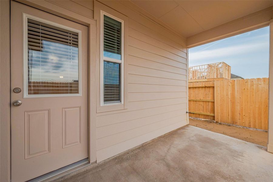 Exterior details and patio area of a home in , Dayton (Image 2). Exterior details and patio area of a home in , Dayton (Image 2).