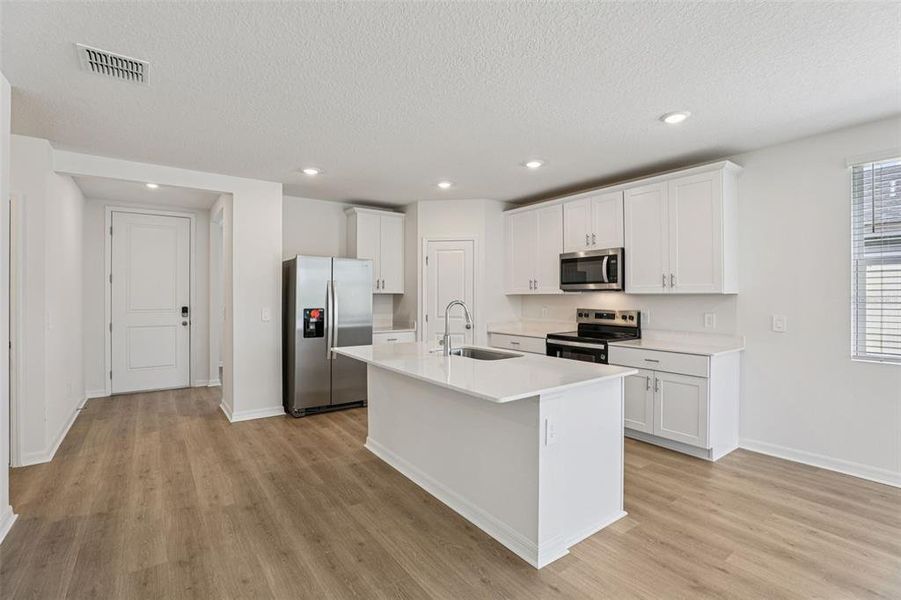 Furnished interior view inside a new home in Crosswinds - Signature Series, Haines City (Image 11).