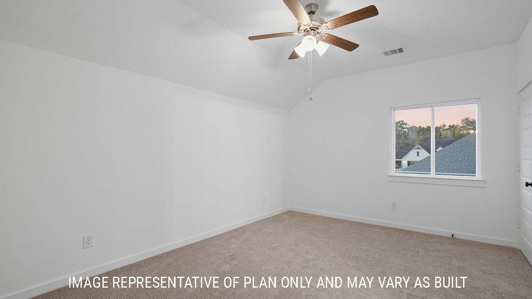 Spacious, unfurnished interior of a new home in The Woods, Lumberton (Image 25).