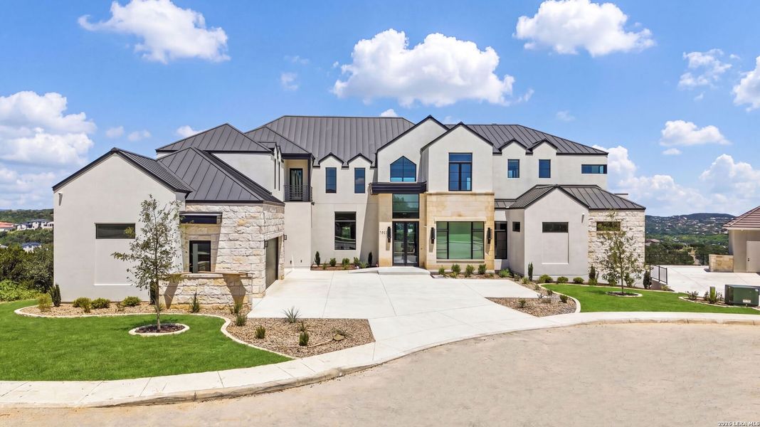Front exterior of a new home in , San Antonio, TX, highlighting curb appeal (Image 2). Front exterior of a new home in , San Antonio, TX, highlighting curb appeal (Image 2).