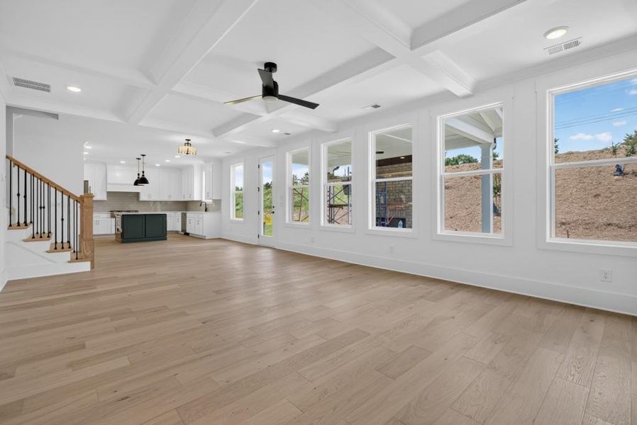 Spacious, unfurnished interior of a new home in Livingstone Park, Kennesaw (Image 11).