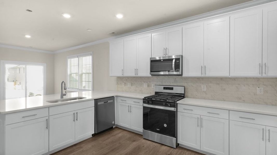 Furnished interior view inside a new home in Collins Ridge, Hillsborough (Image 4).