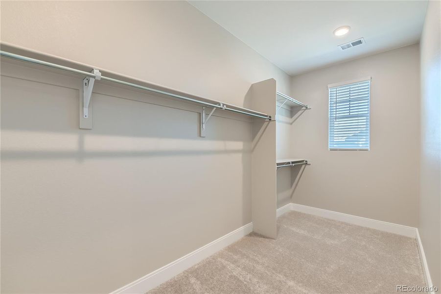 Large walk-in closet