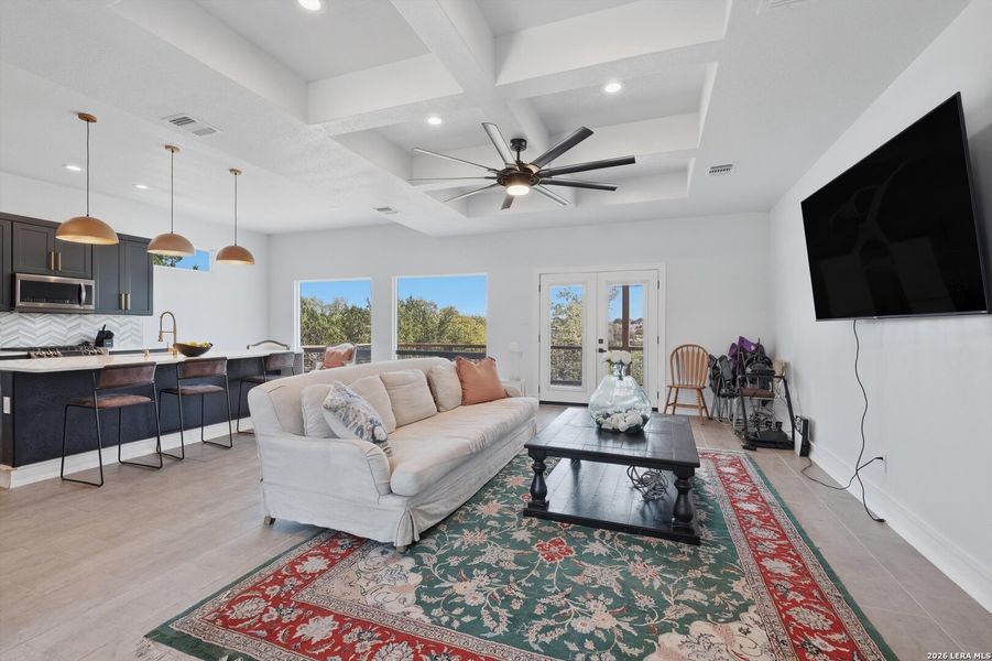 Furnished interior view inside a new home in , Canyon Lake (Image 17).