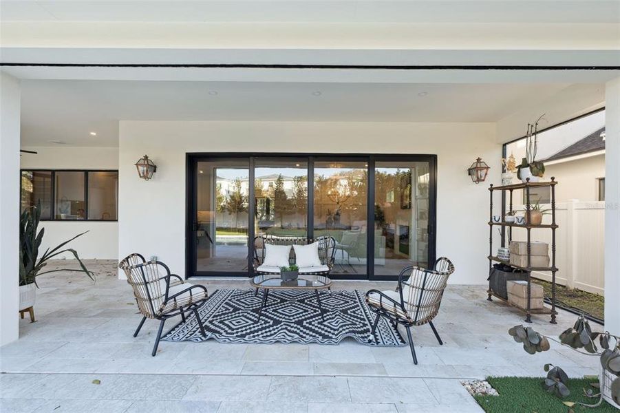 Exterior details and patio area of a home in , Orlando (Image 32).