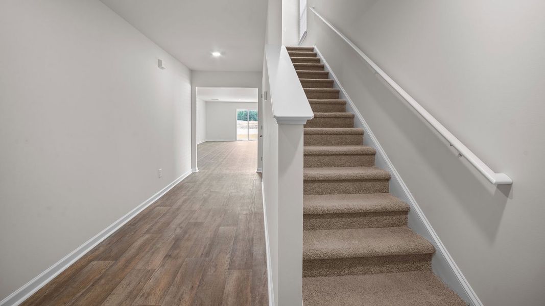 Spacious, unfurnished interior of a new home in Carter Ridge, Greenville (Image 14).