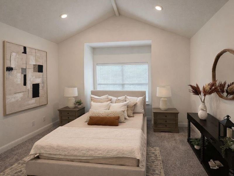 Furnished interior view inside a new home in , Splendora (Image 3).