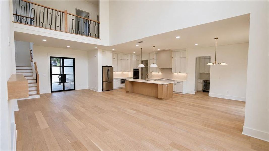 Furnished interior view inside a new home in , Flowery Branch (Image 5).