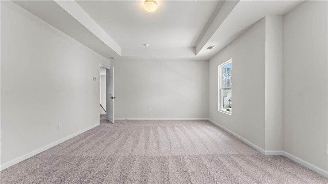 Spacious, unfurnished interior of a new home in The Reserve at Willow Oaks, Canton (Image 10).