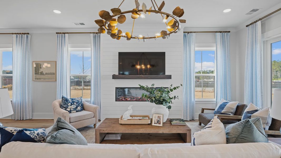 Furnished interior view inside a new home in Midtown at Nexton, Summerville (Image 12). Furnished interior view inside a new home in Midtown at Nexton, Summerville (Image 12).