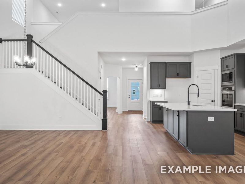 Furnished interior view inside a new home in Woods Crossing, Gallatin (Image 46).