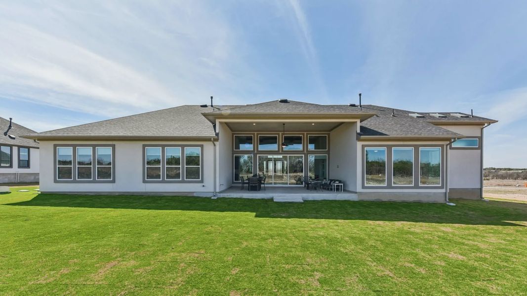 Representative exterior details of a home built from the Garet by Chesmar Homes in Feathergrass, Florence (Image 4).