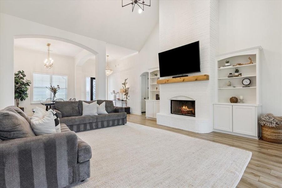 Furnished interior view inside a new home in , Waco (Image 8).
