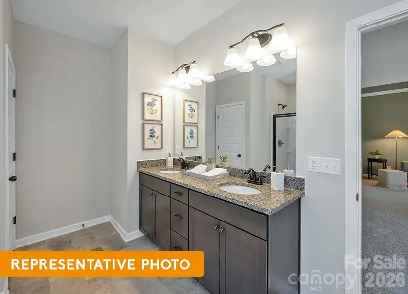 Furnished interior view inside a new home in Cedar Meadows, Monroe (Image 7).