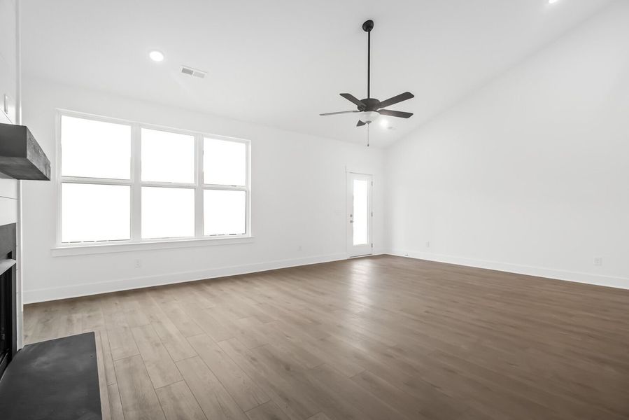 Representative unfurnished interior of a home built from the The Ridgeport M by Davidson Homes LLC in Parks at Foster Crossing, Anna (Image 25).