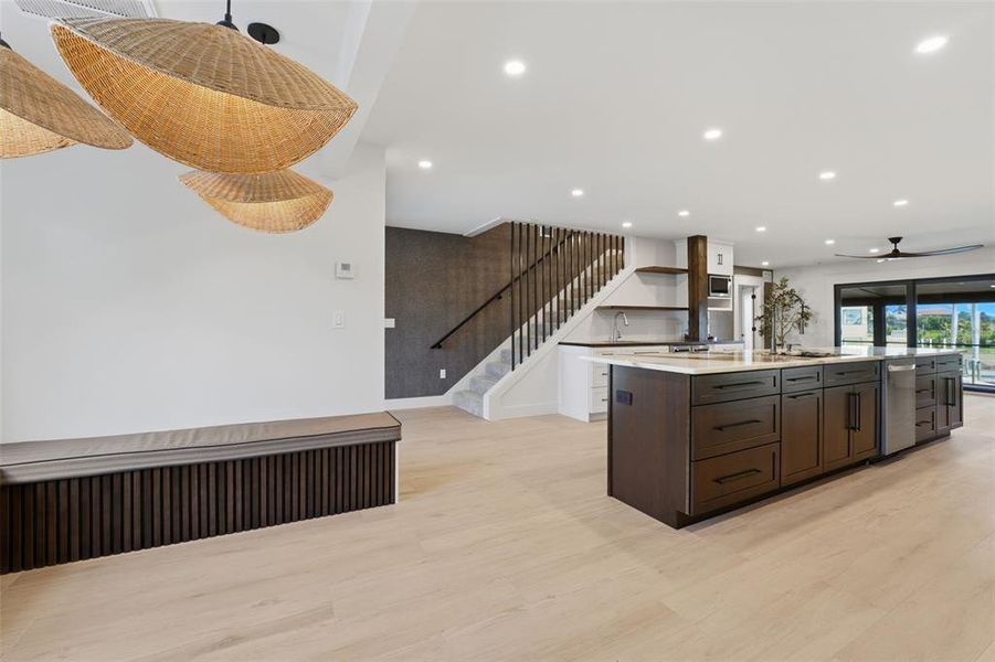 Furnished interior view inside a new home in , Englewood (Image 16).