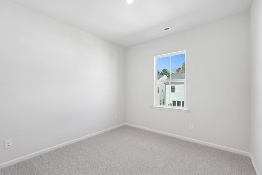 Representative unfurnished interior of a home built from the Nola by Tri Pointe Homes in Twinleaf Townes, Chapel Hill (Image 17).