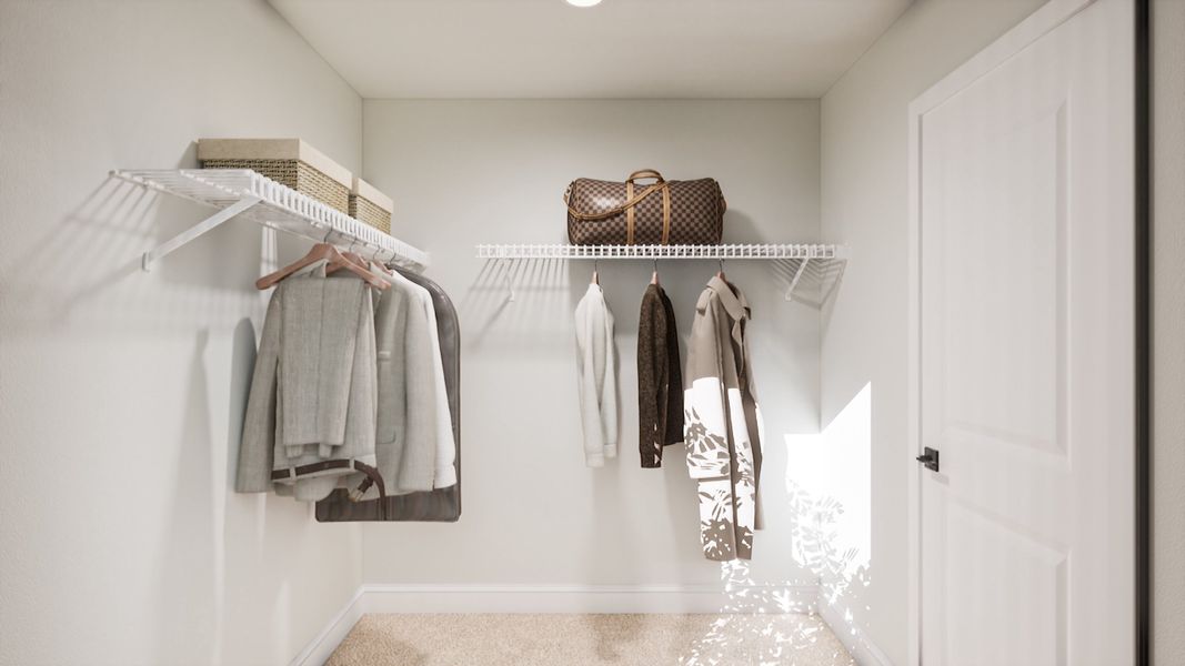 Primary Walk-in Closet
