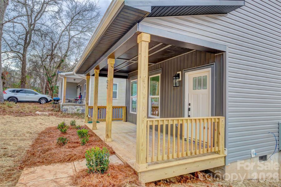Exterior details and patio area of a home in , Shelby (Image 15).