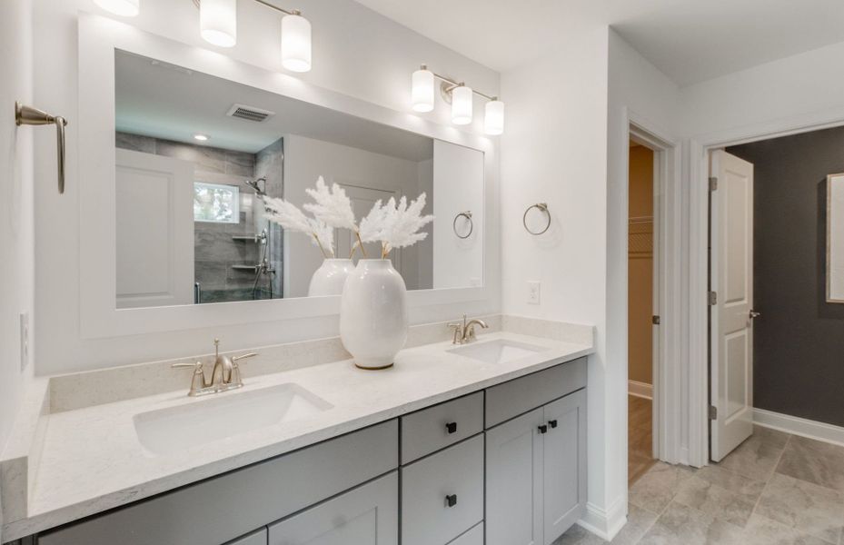 Owner's Bath within the Owner's Suite inclued a du