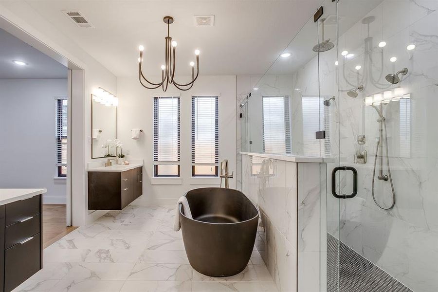 Furnished interior view inside a new home in , Fort Worth (Image 17). Furnished interior view inside a new home in , Fort Worth (Image 17).