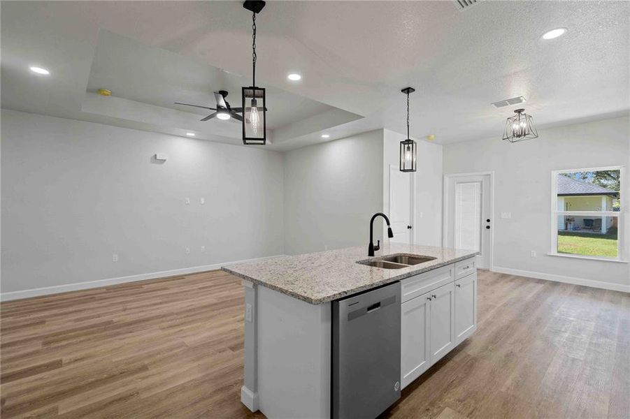 Furnished interior view inside a new home in , Alachua (Image 9).