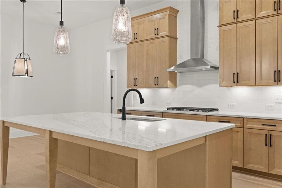 Furnished interior view inside a new home in Soleil Belmont Park, Canton (Image 30).