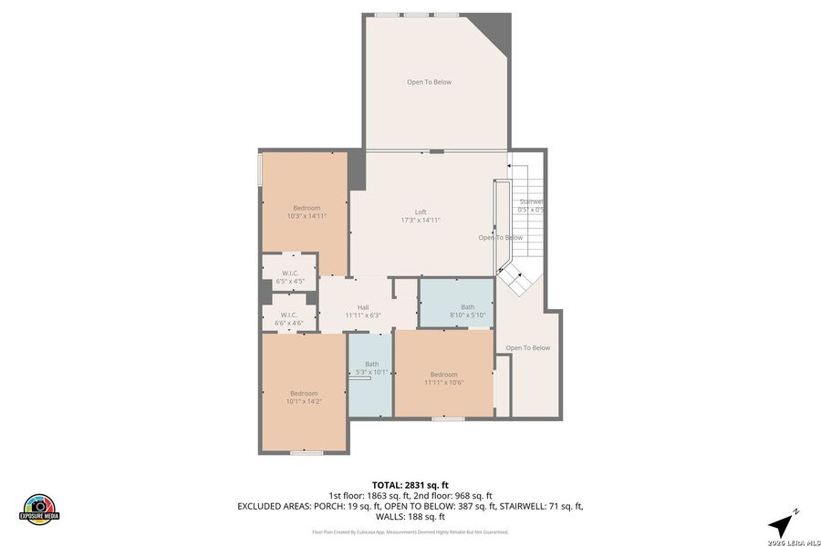 2D floor plan layout of this home in , Boerne, TX (Image 6).