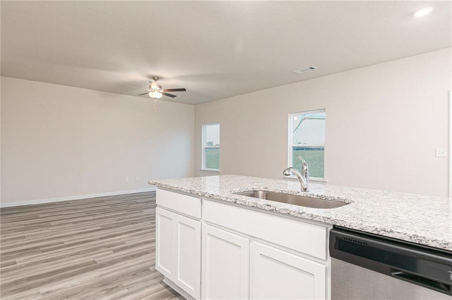 Furnished interior view inside a new home in Lake Preserve at Jackson Trail, Jefferson (Image 8).