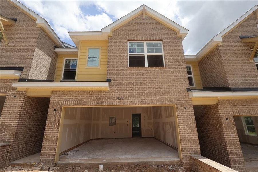 In-progress construction of a new home in Grandview Terrace, Canton, GA (Image 6).