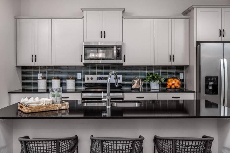 Representative furnished interior of a home built from the Max by McKee Homes in The Knoll at White Oak, Garner (Image 4).